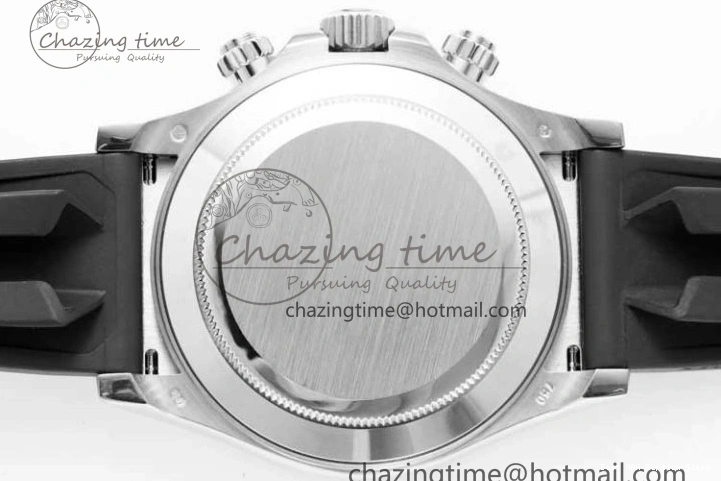 Good Copy Rolex Watches Oysterflex 116519 on 1:1 Best Edition Strap 2269 Rubber ZeroBulk SA Daytona Dial QF Meteorite 0116